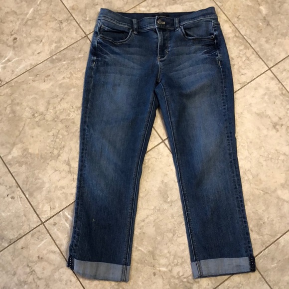 White House Black Market Denim - White House/Black Market cropped jeans